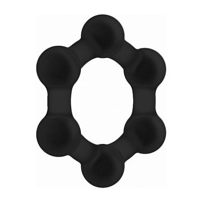 NO. 82 WEIGHTED COCK RING NEGRO - 100momentos.es